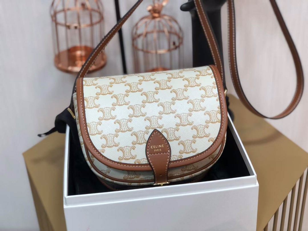 Celin Folco Triomphe Bag-18 X 17 X 6.CM