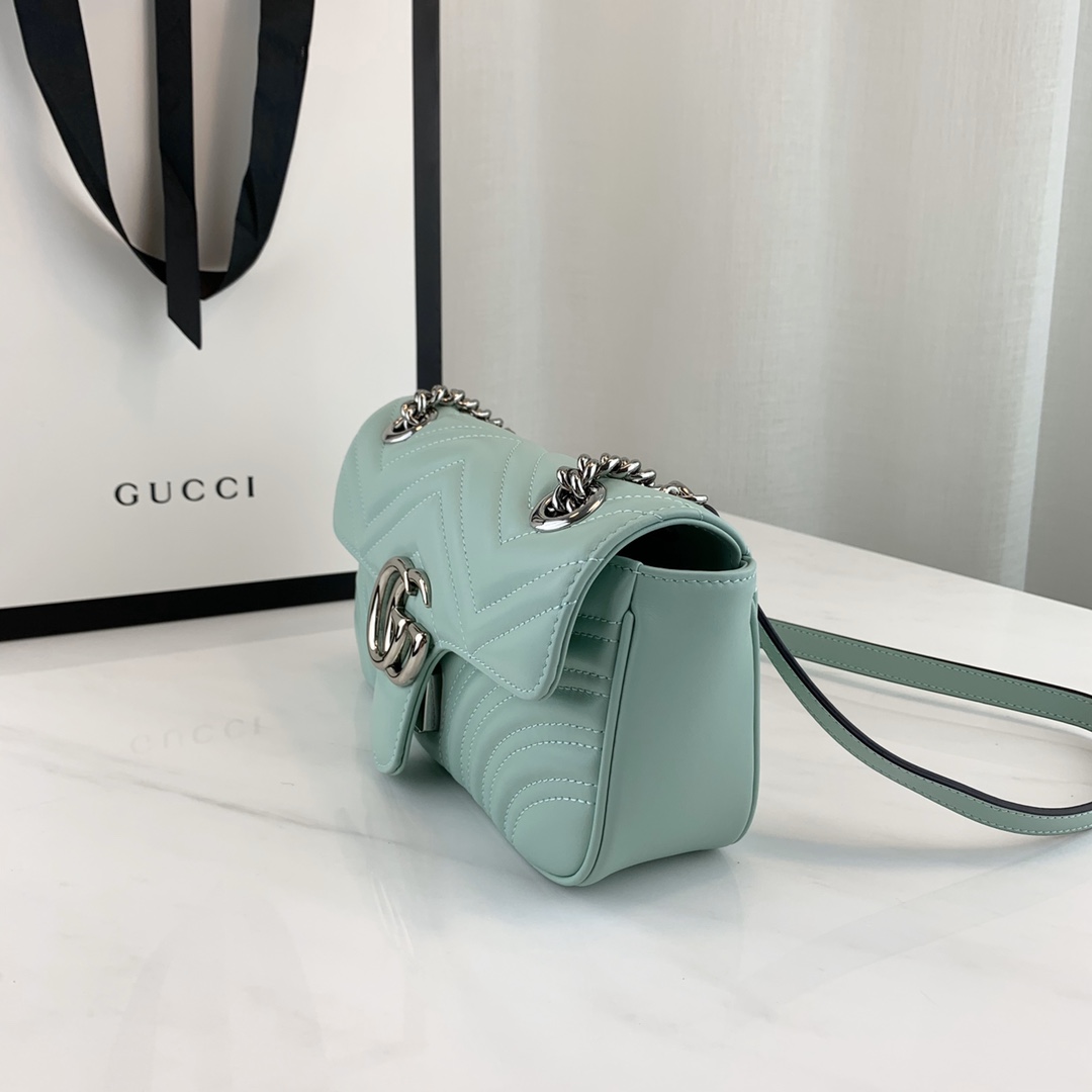 G*u*i marmont bag-14*23*6cm