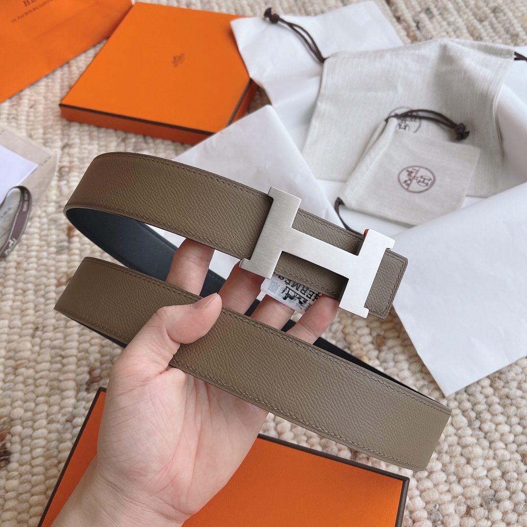 H**mes belt-3.8cm