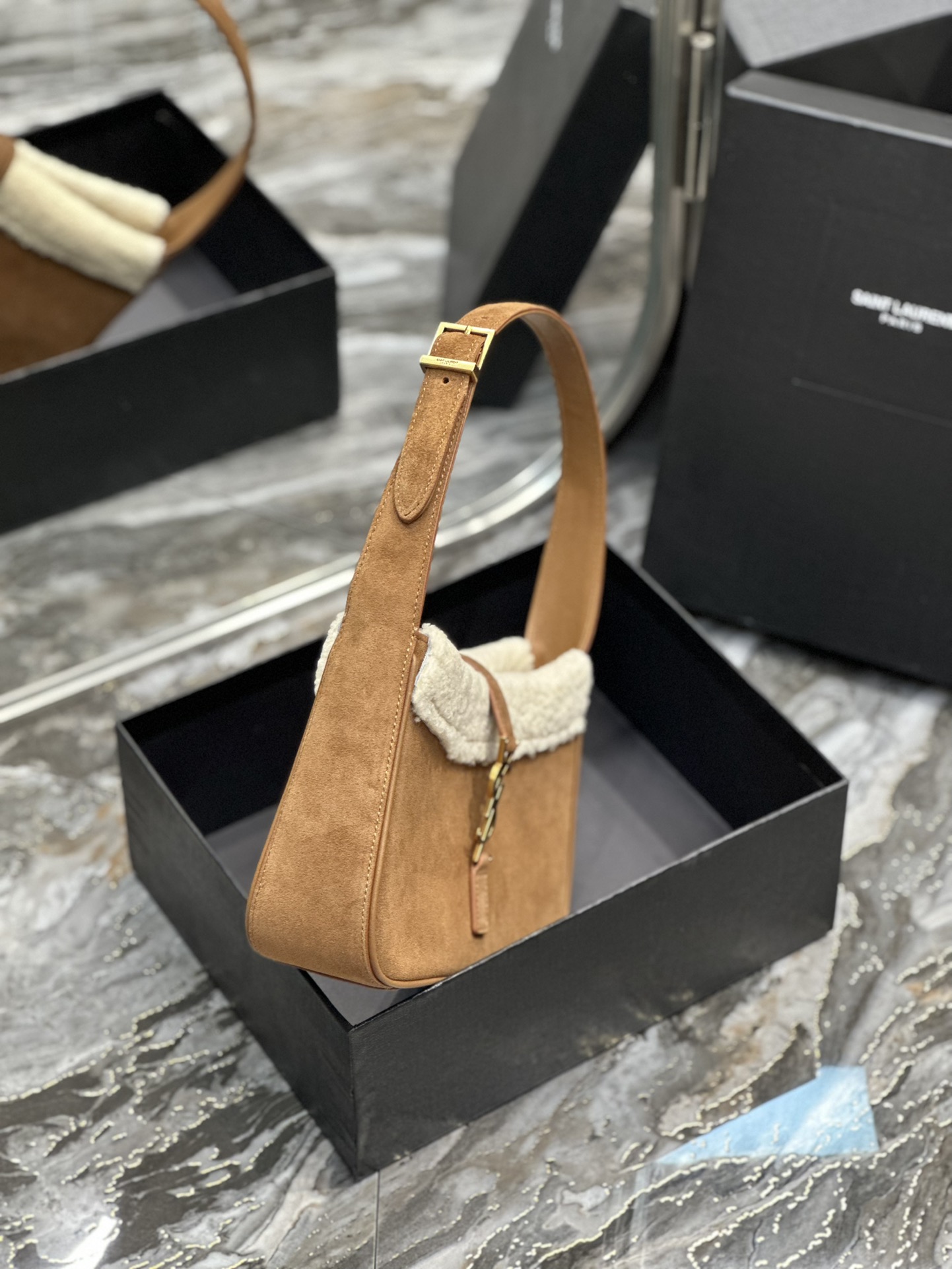 Y*L le5a7 vintage bag-25x14x10cm