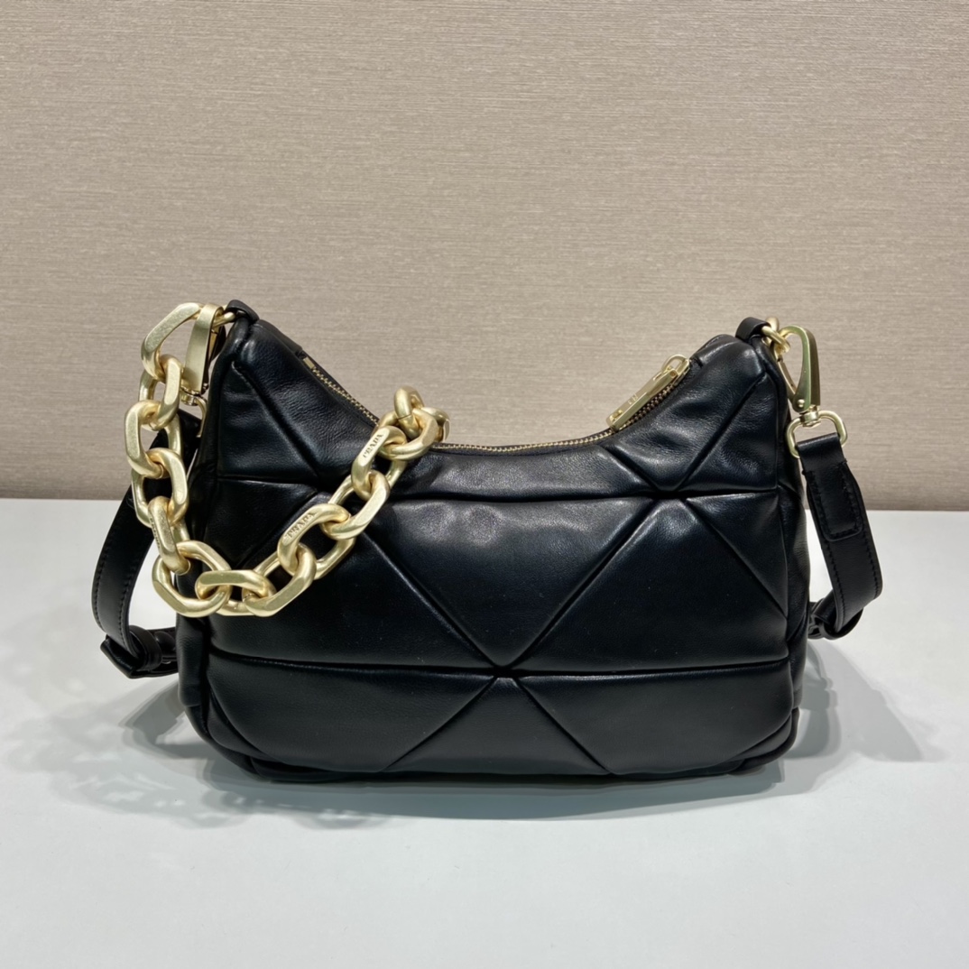 Pra*a system hobo bag 1bd158 -25*18*7cm