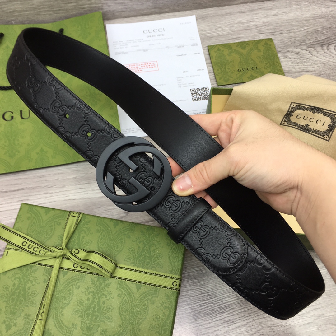 G*u*i belt-4cm