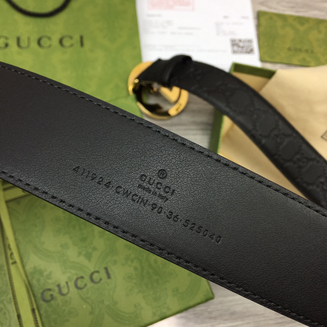 G*u*i belt-4cm