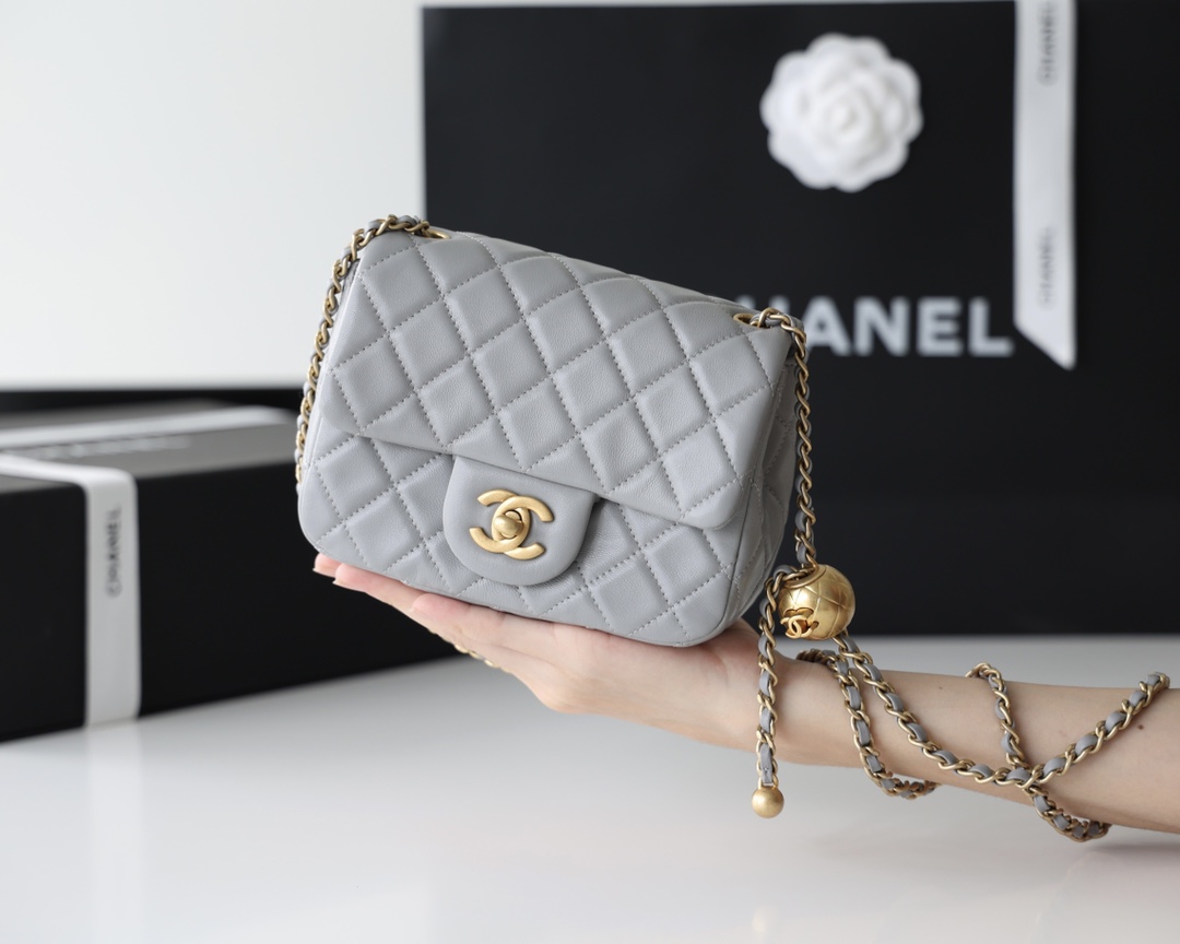 Ch@nel Flap Bag-17CM