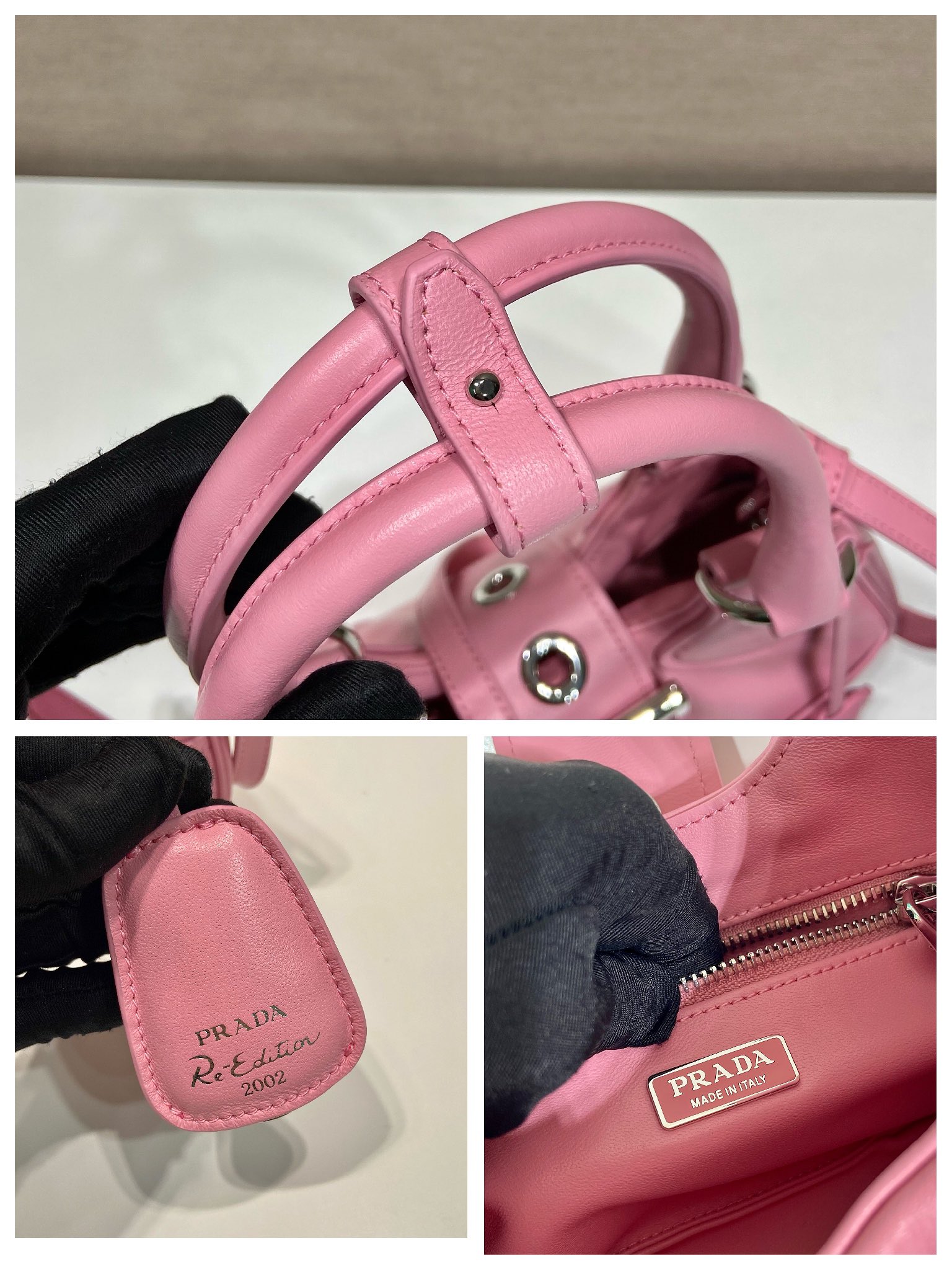 Pra*a moon handbags 1ba381-22.5*16*7.5cm