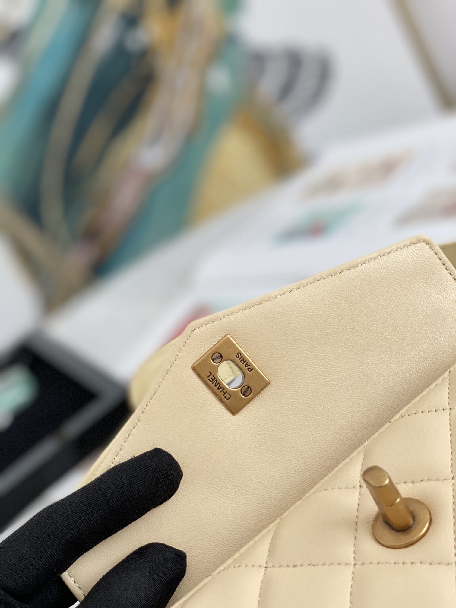 Ch@nel Waist Bag-18*3.5*12CM