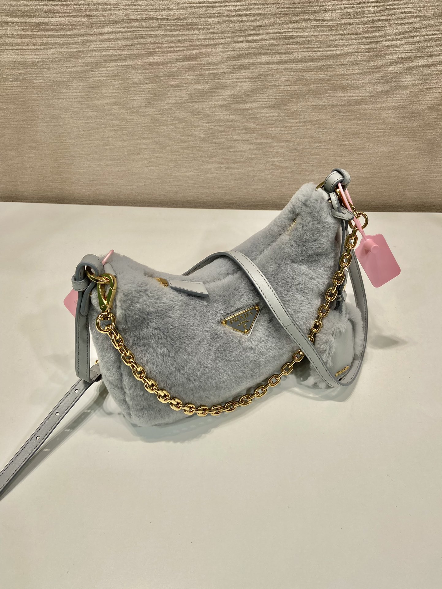 Pra*a system hobo bag-23*17*8cm