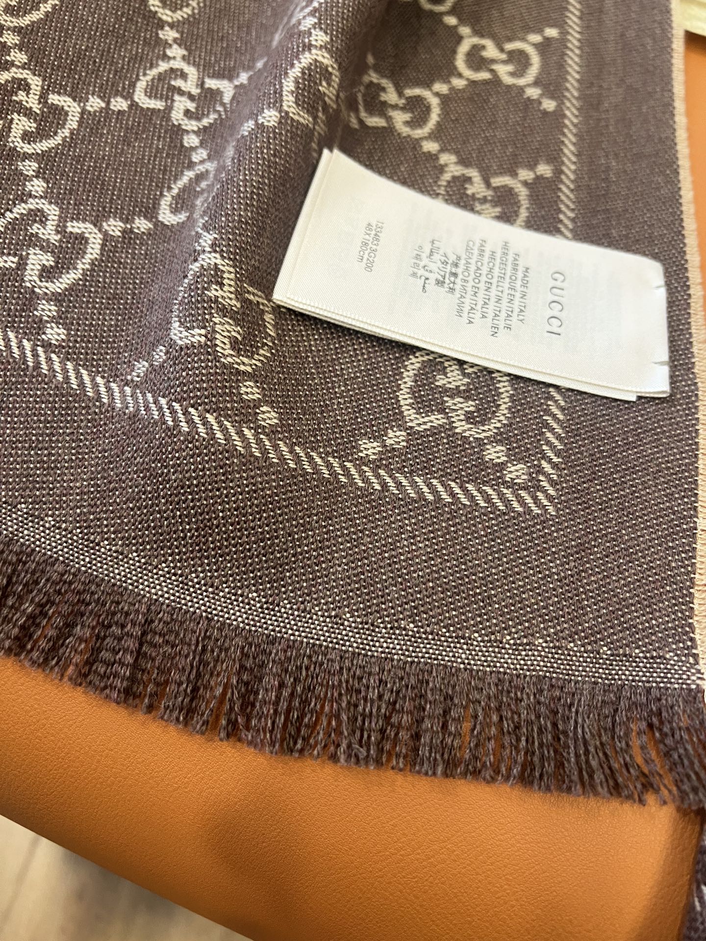 G*u*i scarf-48*180cm