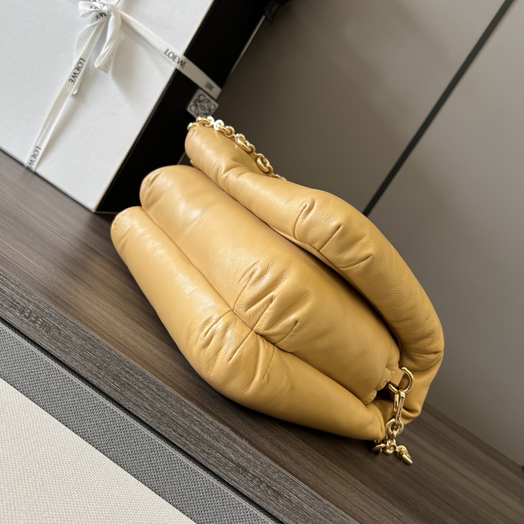 L0ew* puffer goya bag-23*13*6cm