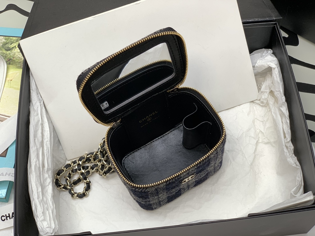 Ch@nel Mini Cosmetic Bag-8.5*11*76CM