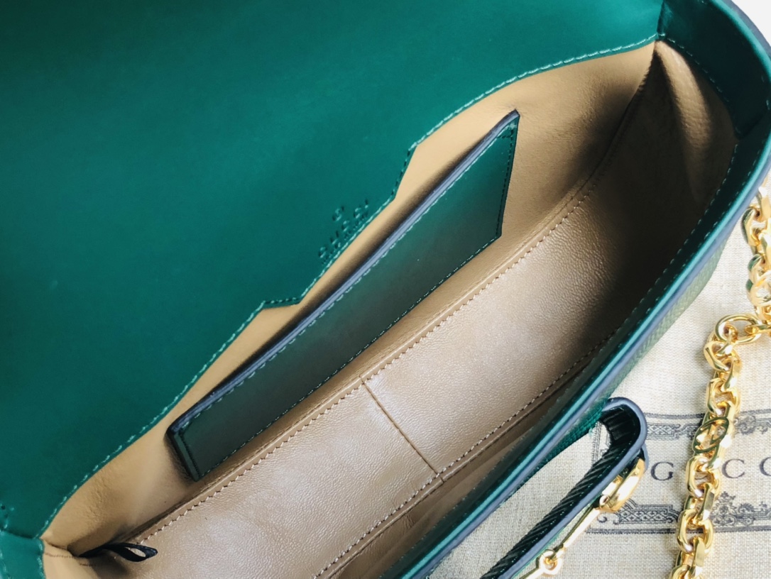G*u*i 1955 horsebit shoulder bag-20.6*14.4*5.1cm