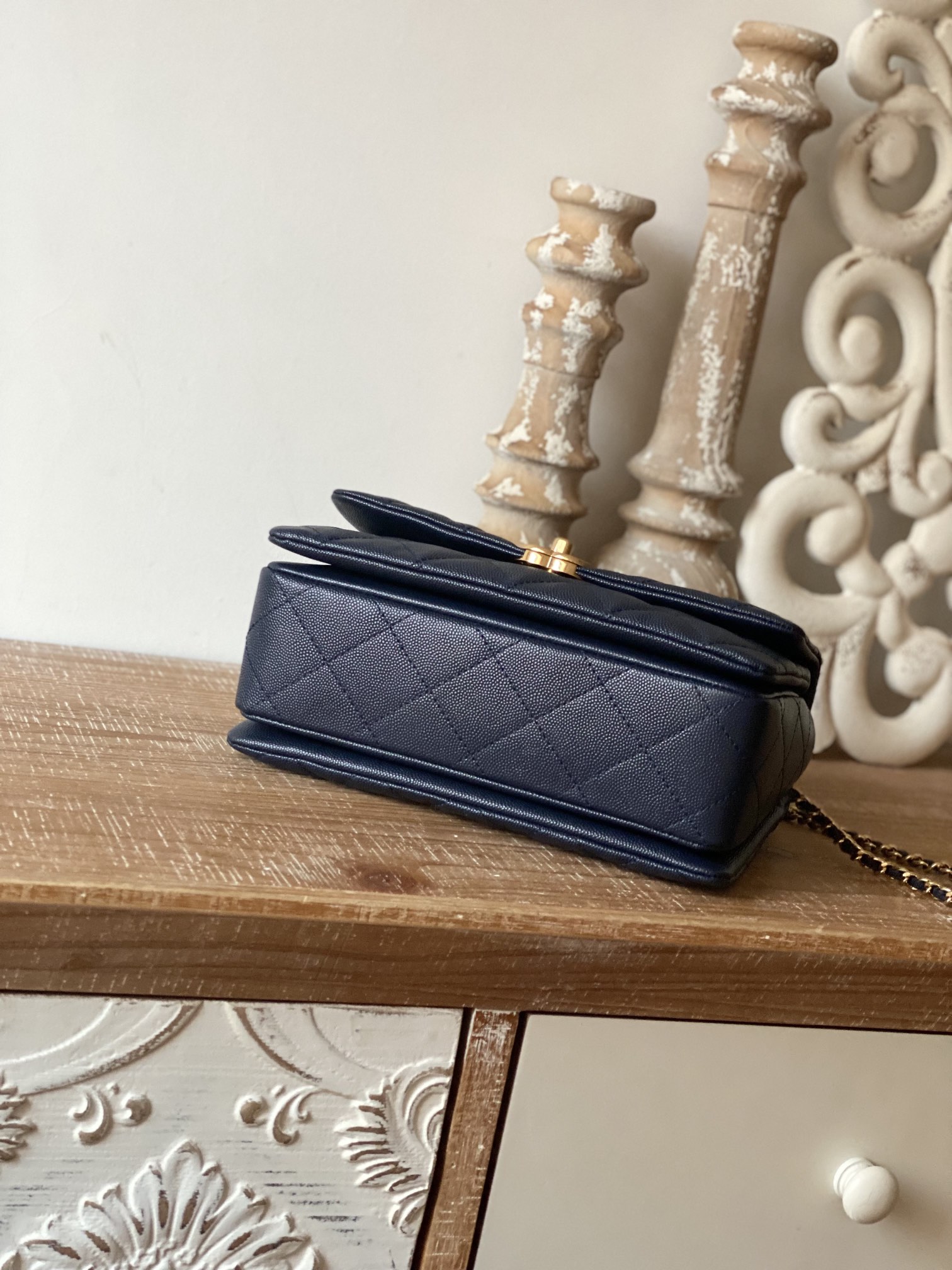 Ch@nel Flap Bag-16*23*11.5CM