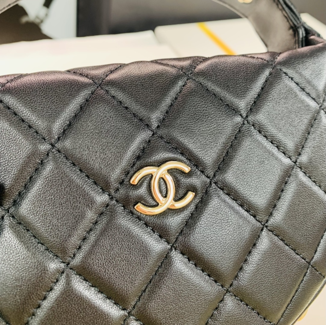 Ch@nel Pouch Bag-16*16*5.5CM