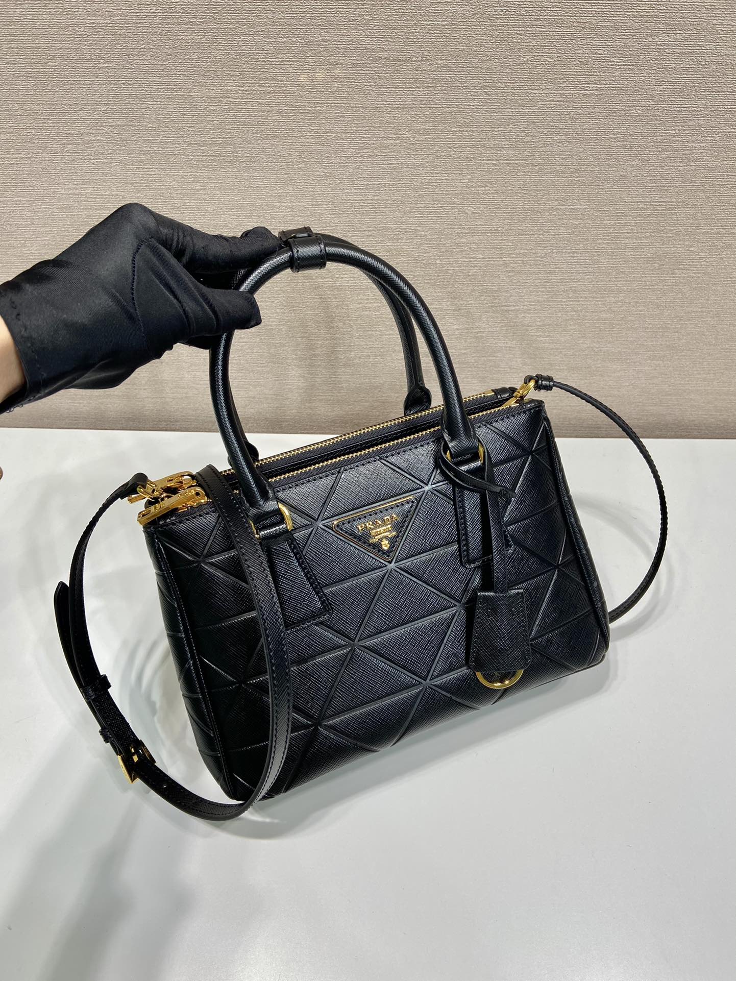 Pra*a tote bag 1ba896-24.5*16.5*11cm
