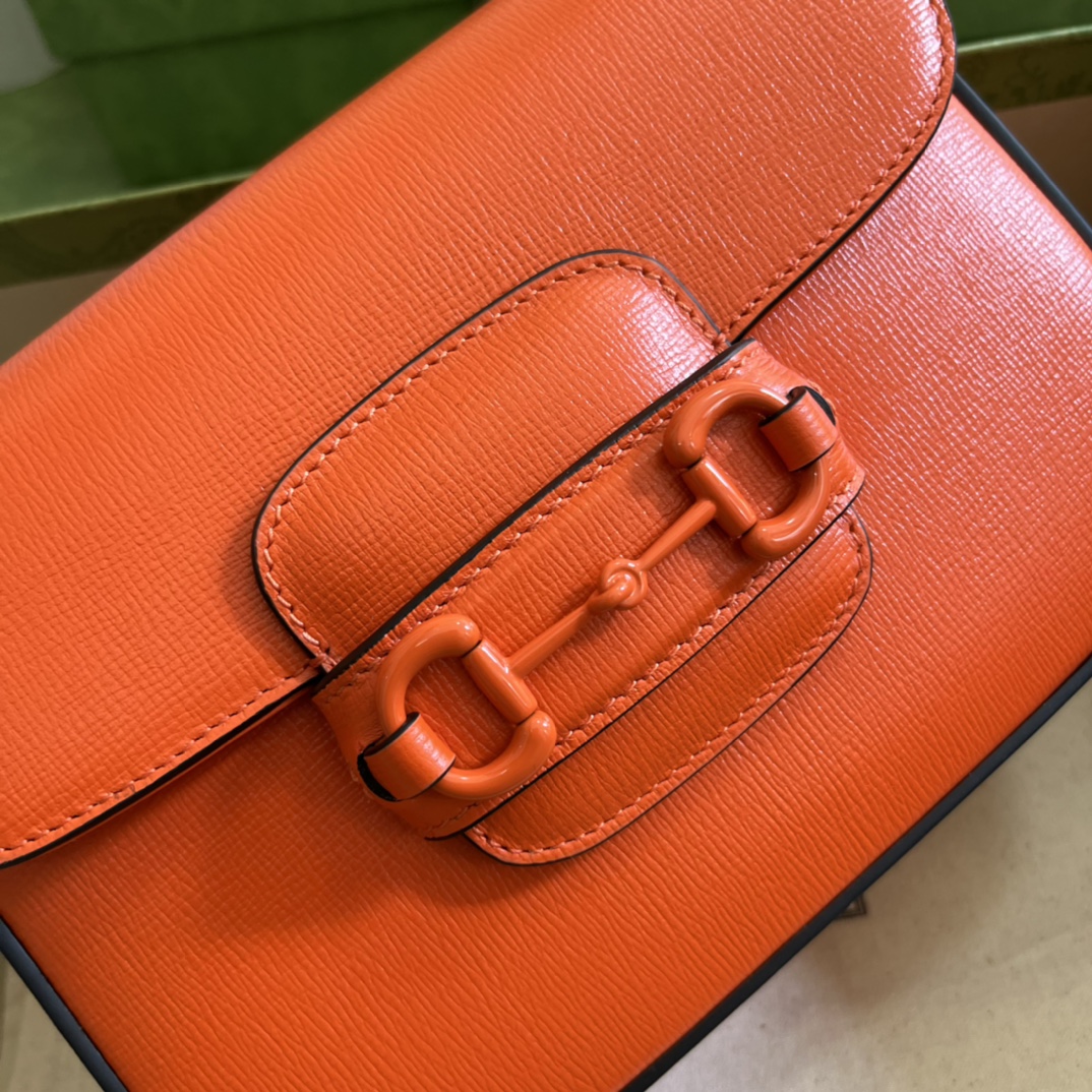 G*u*i 1955 horsebit shoulder bag-20.6*14.4*5.1cm