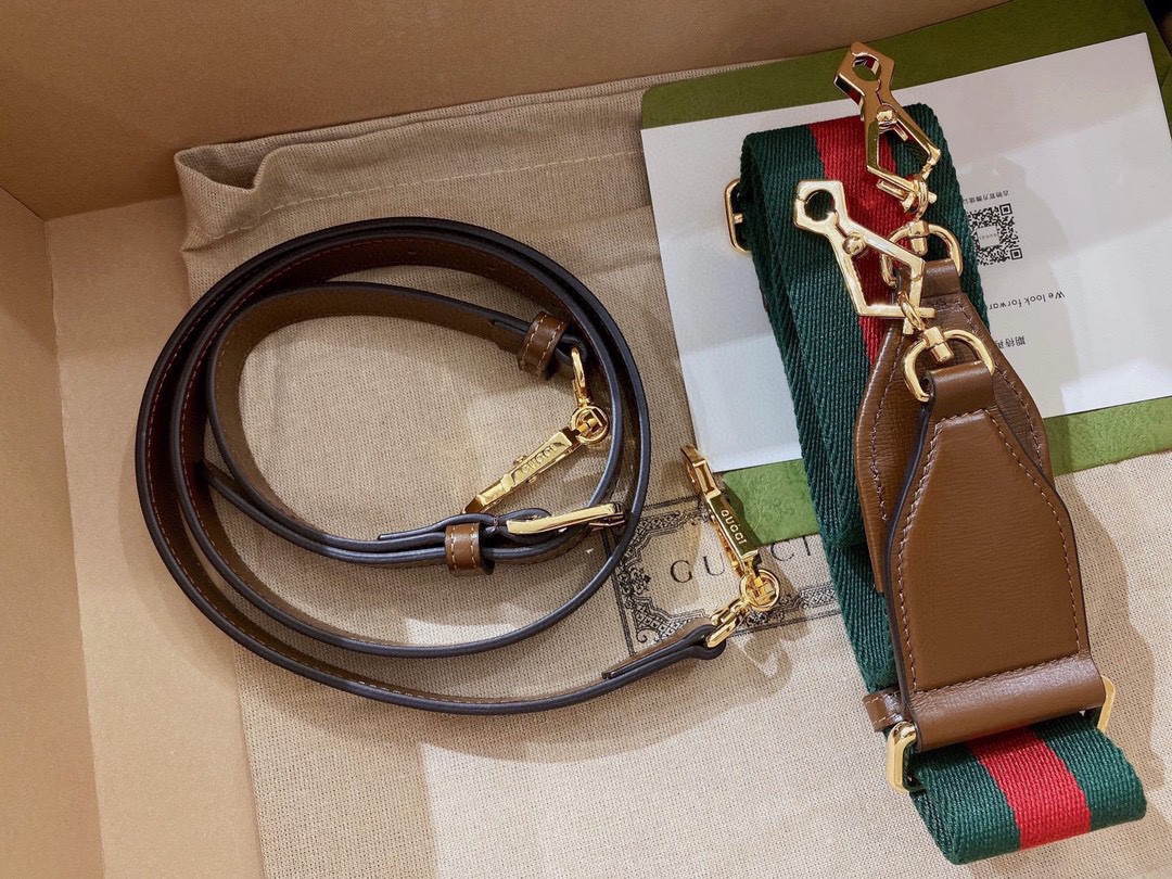 G*u*i 1955 horsebit shoulder bag-20.6*14.4*5.1cm