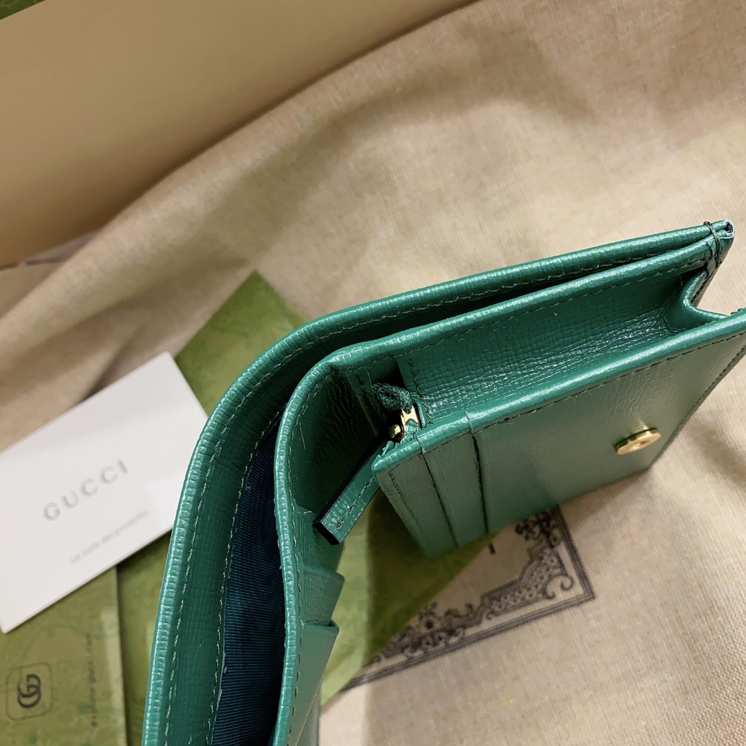 G*u*i 1955 horsebit wallet-11x 8.5 x 3cm