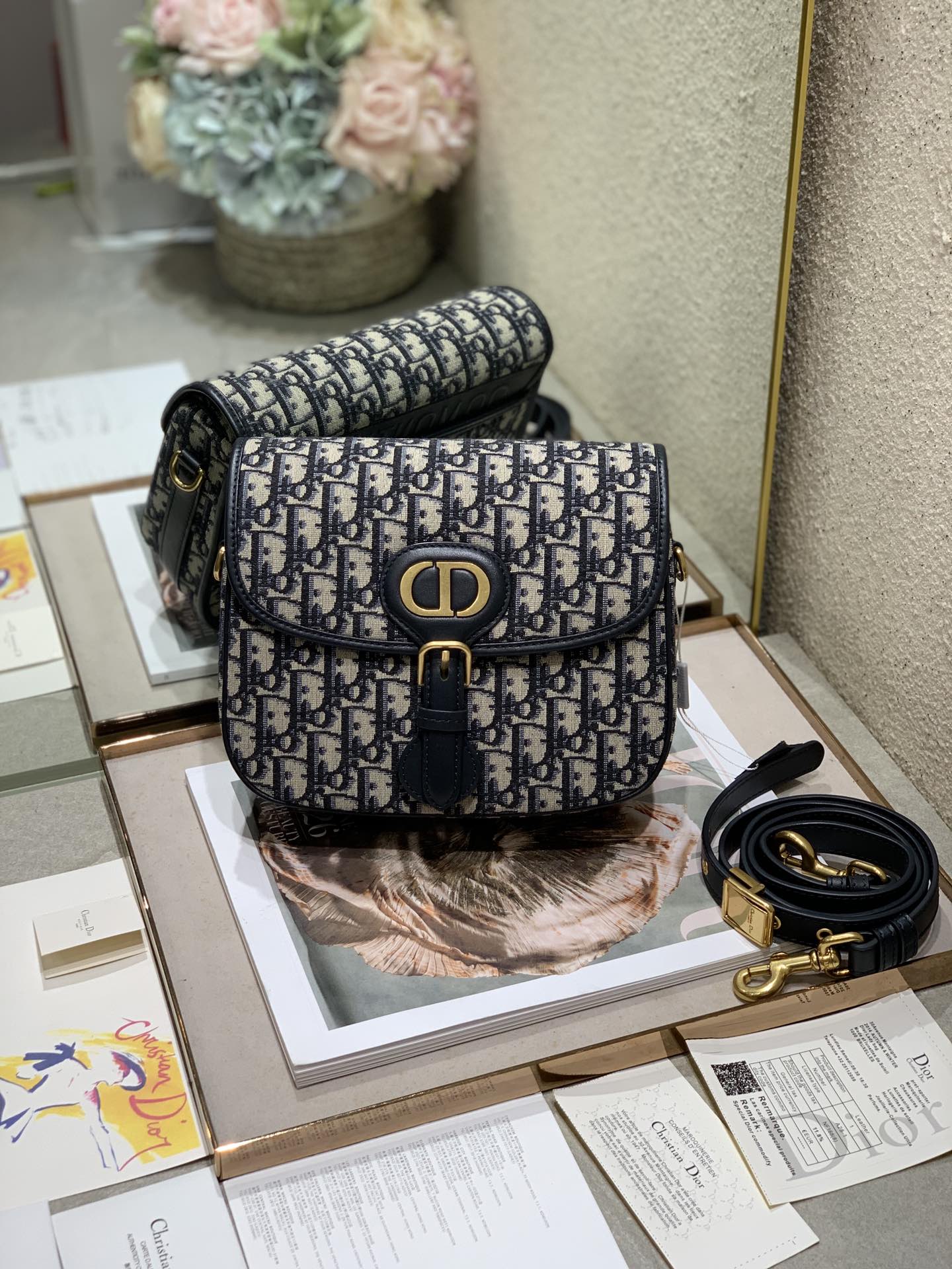 Di0r 30 Bobby Bag-23×18×7CM