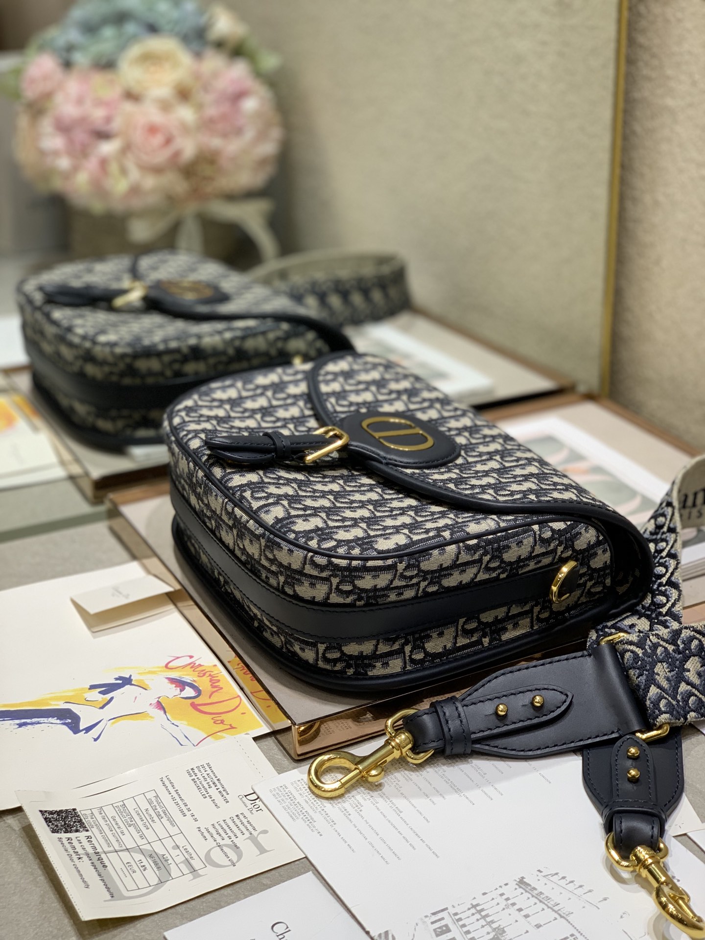 Di0r 30 Bobby Bag-27×19.5×8CM