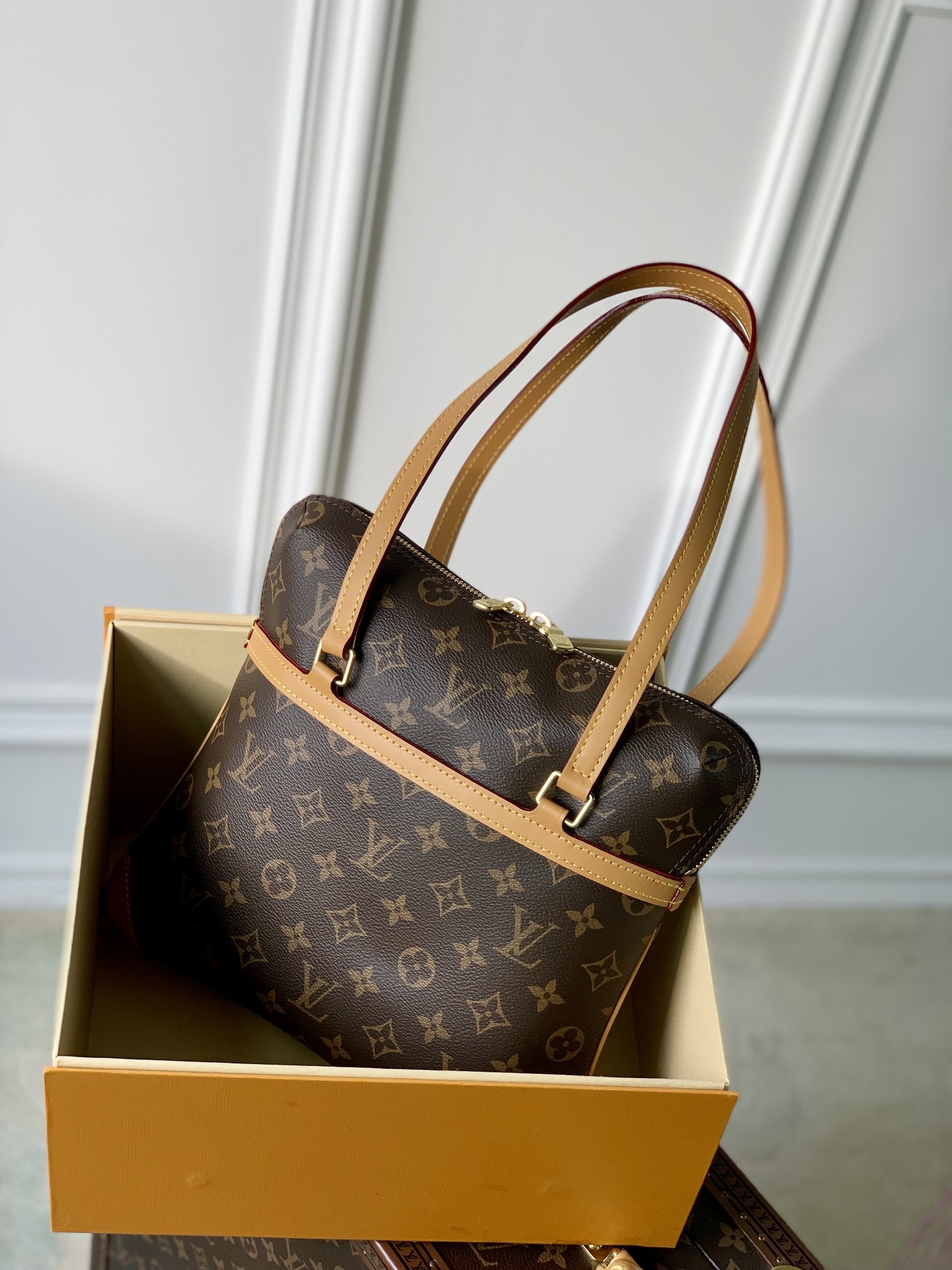 l0*is V*t0n vintage coussin bag-26×27cm