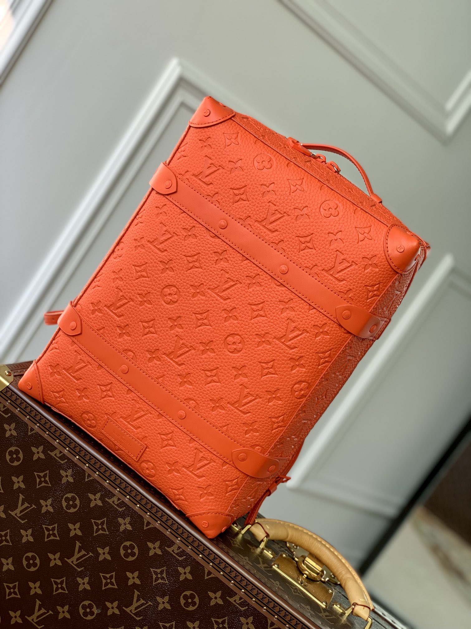 l0*is V*t0n vintage box bag m44752-36*28*14cm