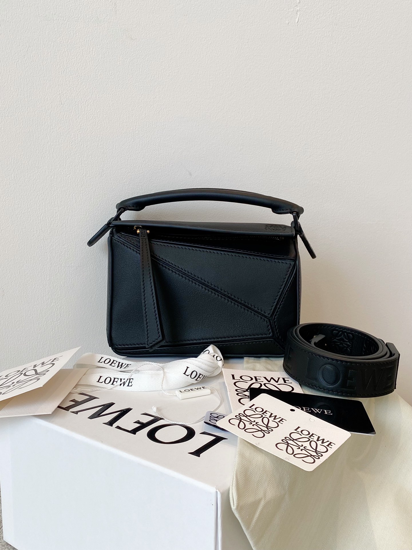L0ew* puzzle mini bag-18*11*7.5cm