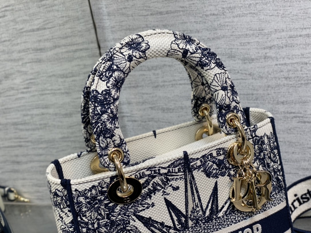 lady D*or handle bag-24cm