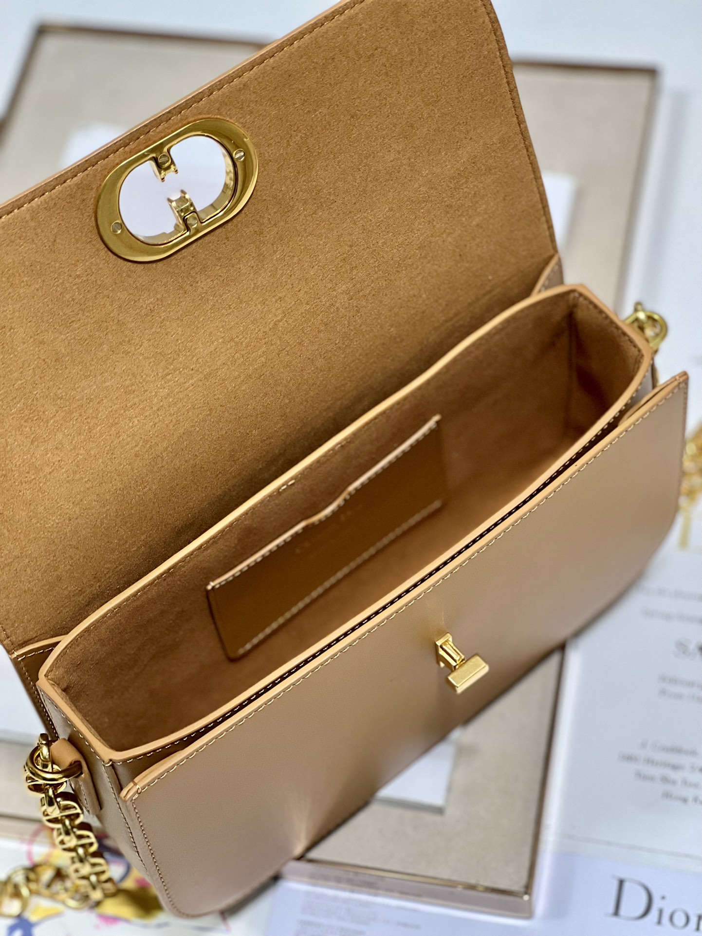 Di0r 30 Montaigne Avenue Bag-22.5×12.5×6.5CM