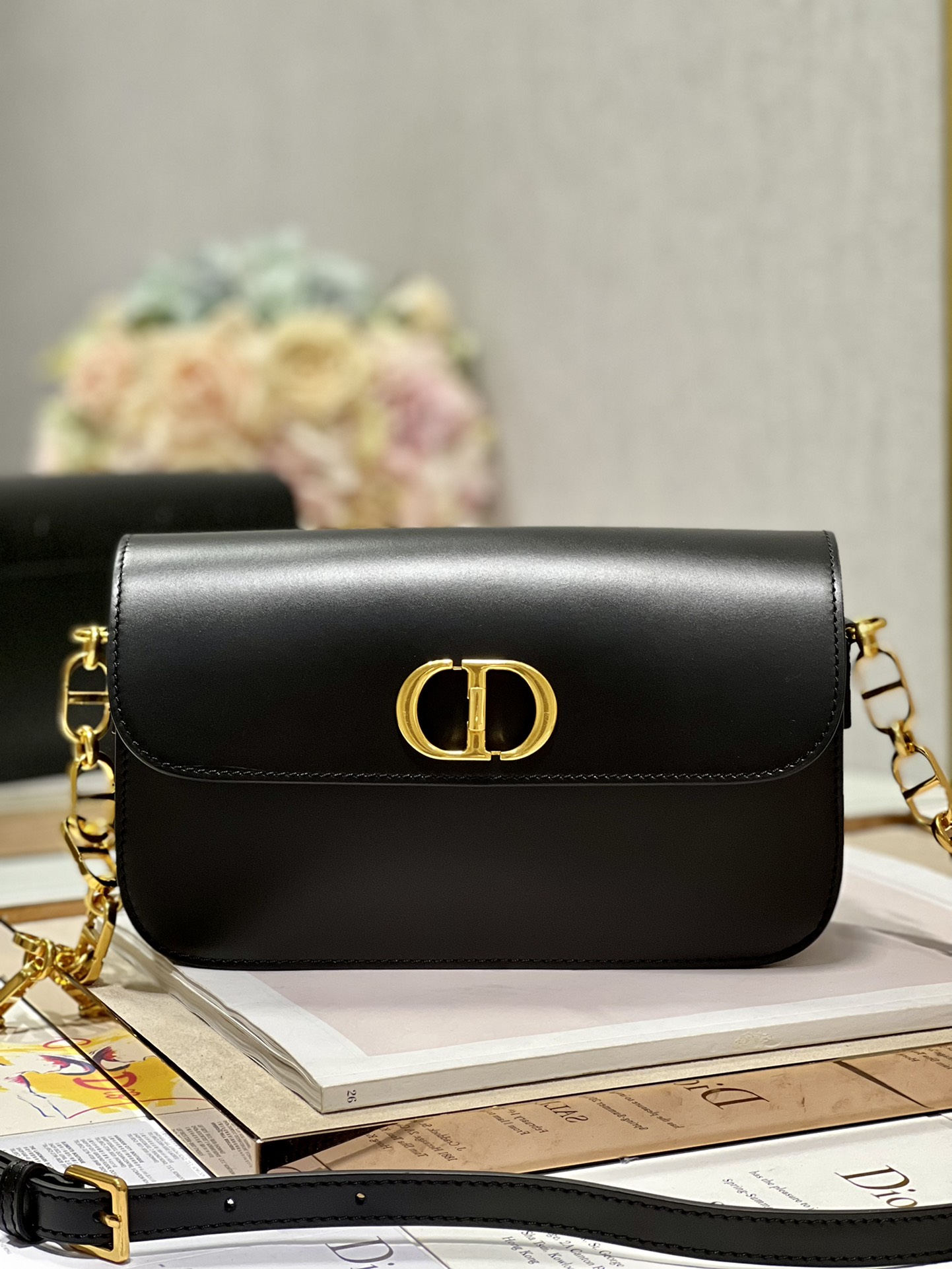 Di0r 30 Montaigne Avenue Bag-22.5×12.5×6.5CM