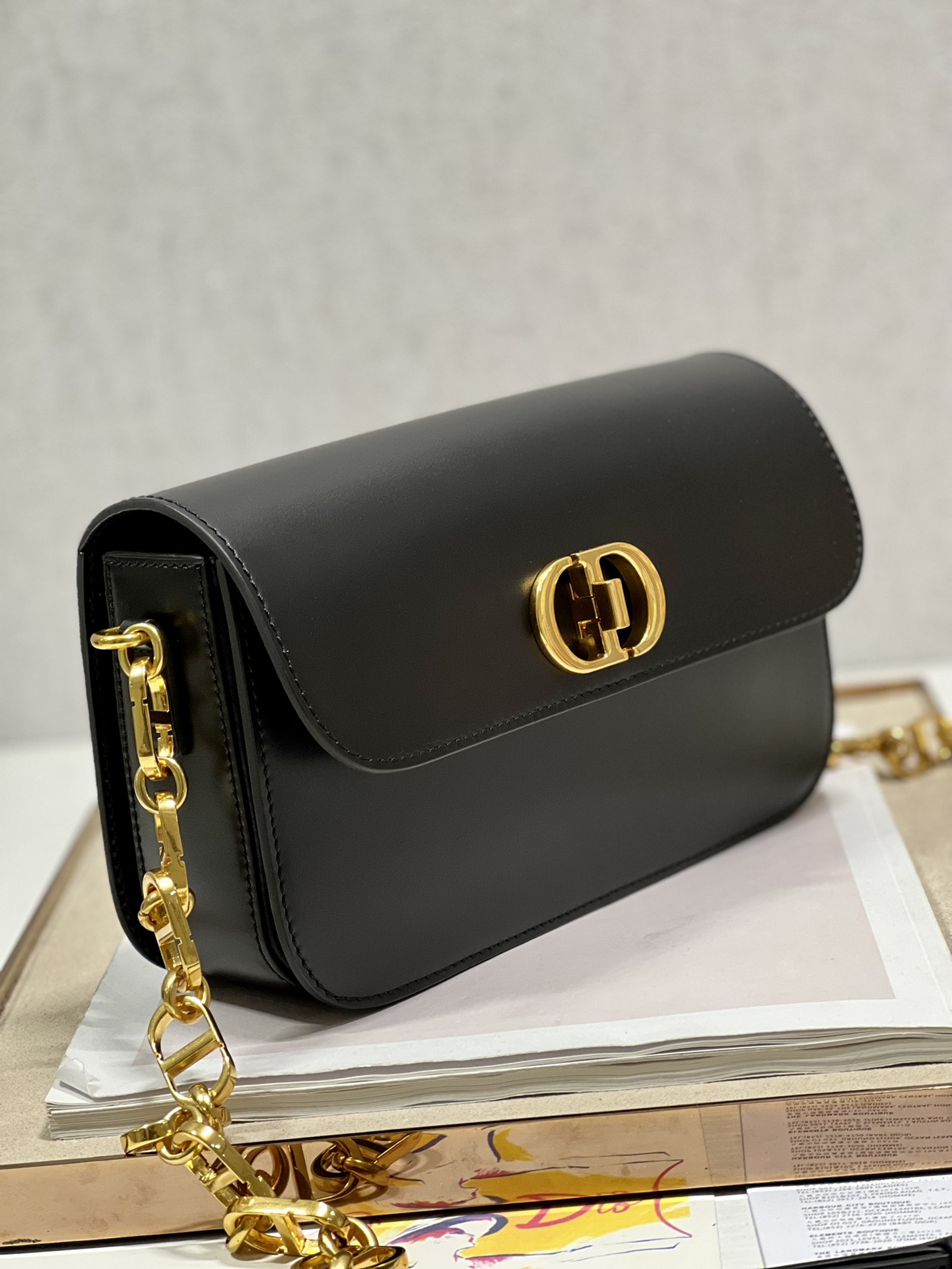 Di0r 30 Montaigne Avenue Bag-22.5×12.5×6.5CM