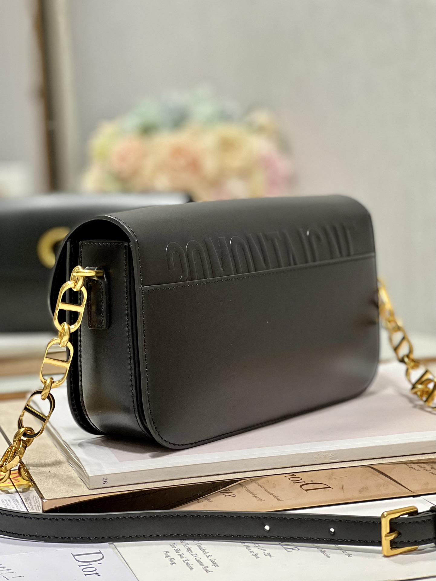 Di0r 30 Montaigne Avenue Bag-22.5×12.5×6.5CM