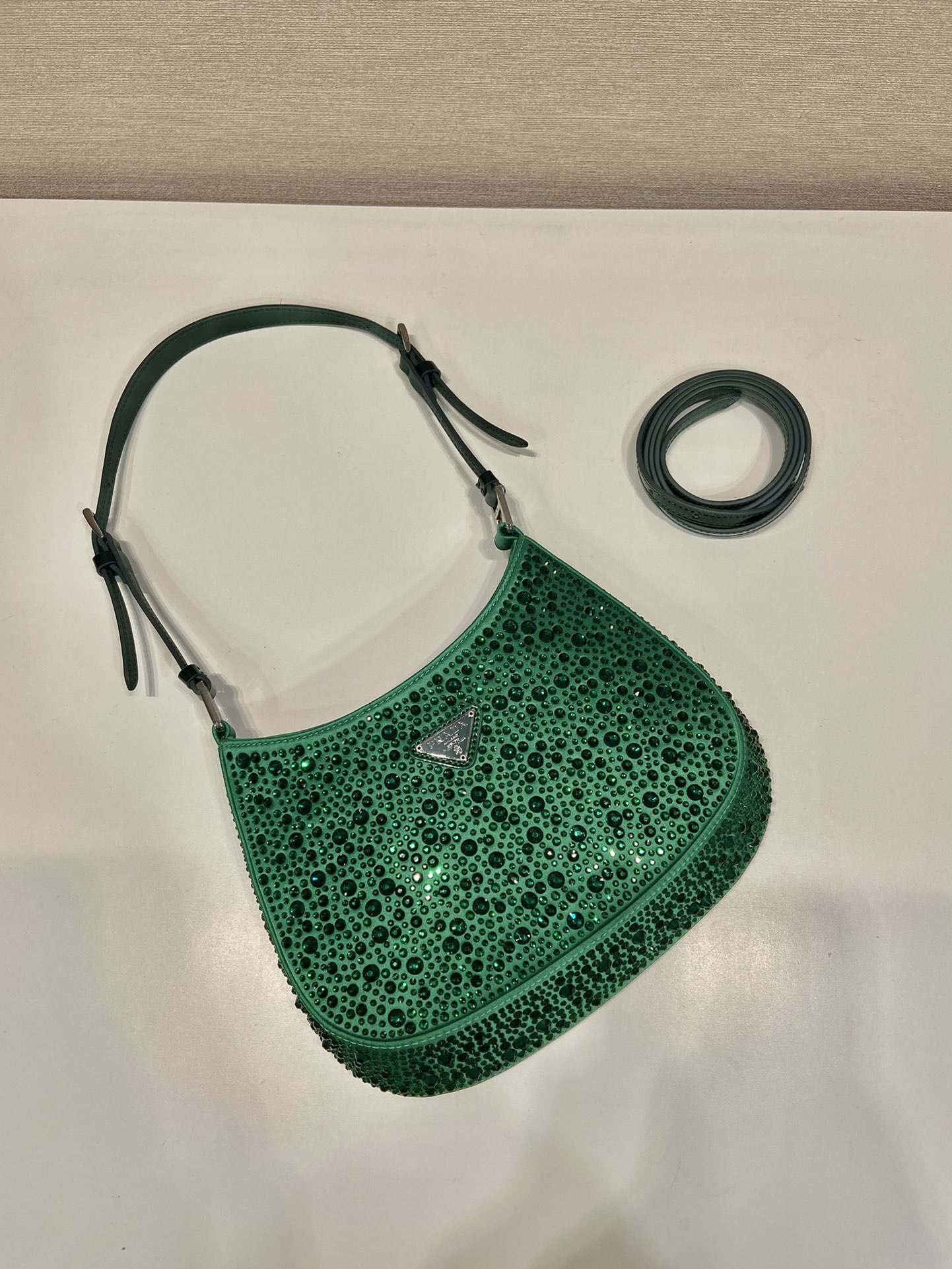 Pra*a cleo 1bc169 shoulder bag-22*18.5*4.5cm