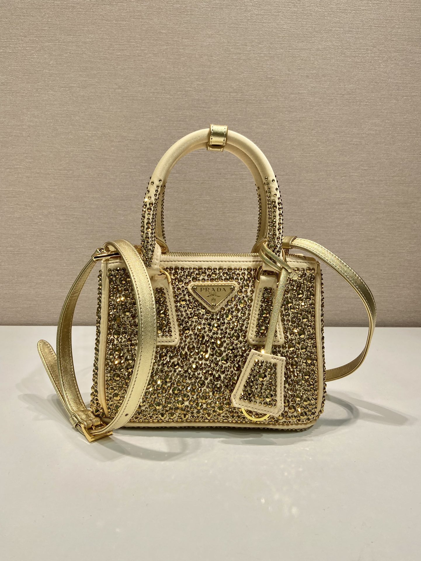 Pra*a borsa galleria mini in saffiano 1ba906-20*15*9.5cm