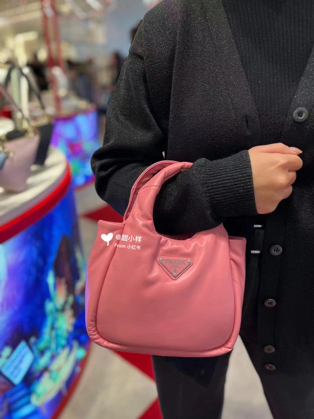 Pra*a 1ba359 mini bag-18*15.5*10cm