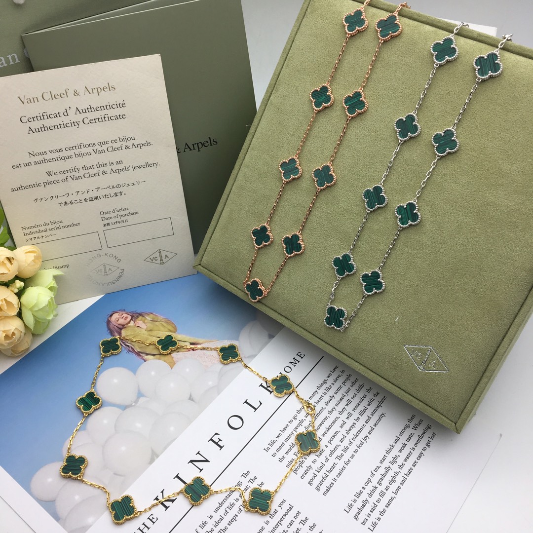 VCA 10-Flower Necklace(More Color Click The Link)