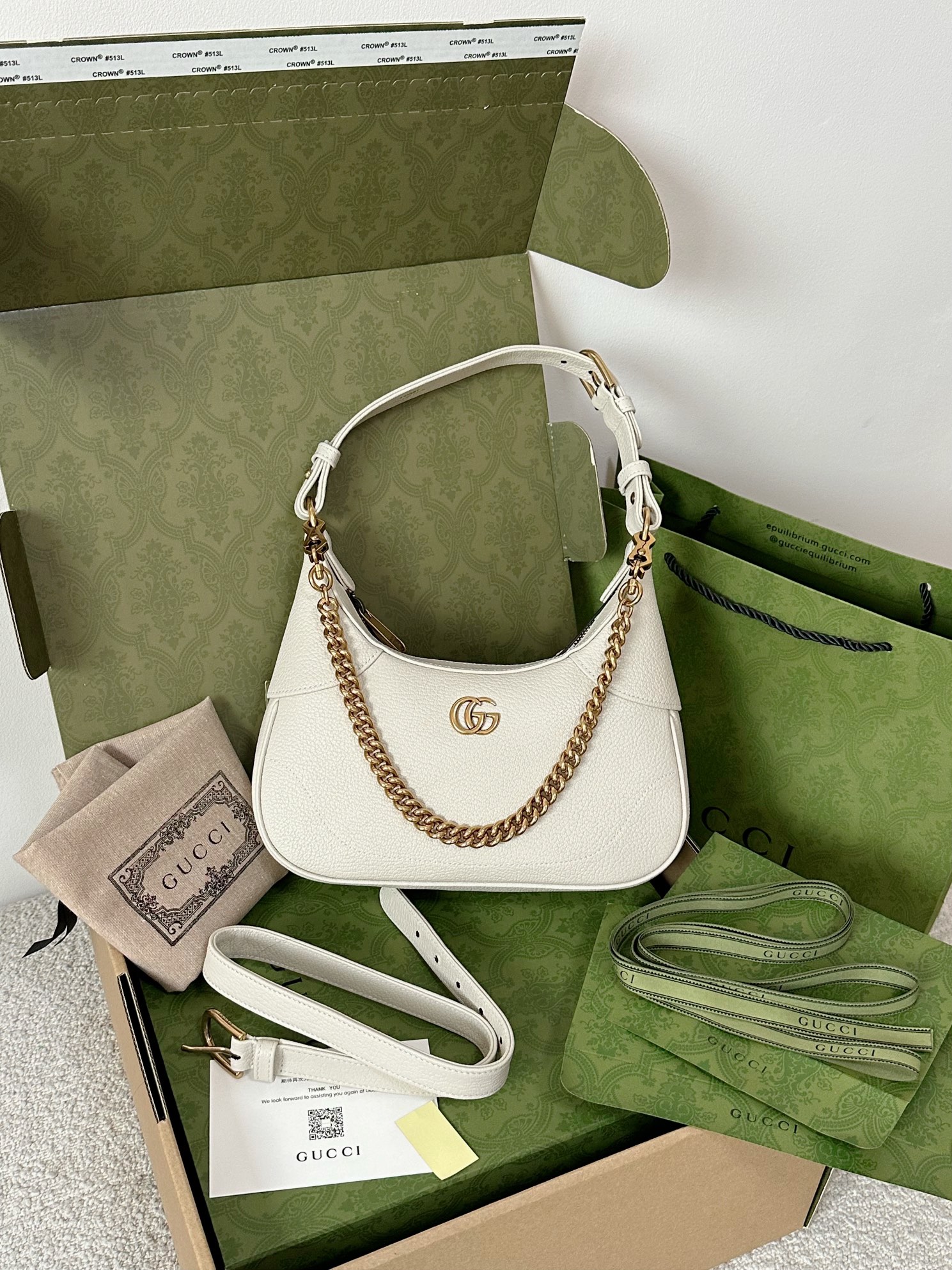 G*u*i aphrodite bag-25×19×7cm