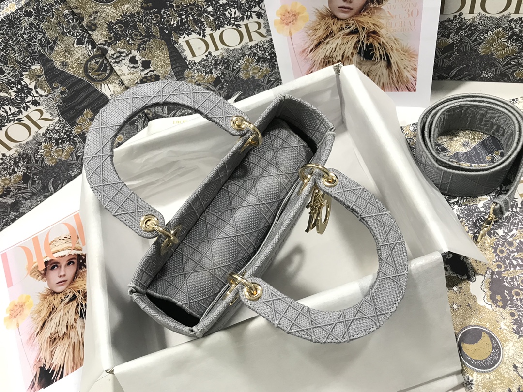 lady D*or handle bag-24cm