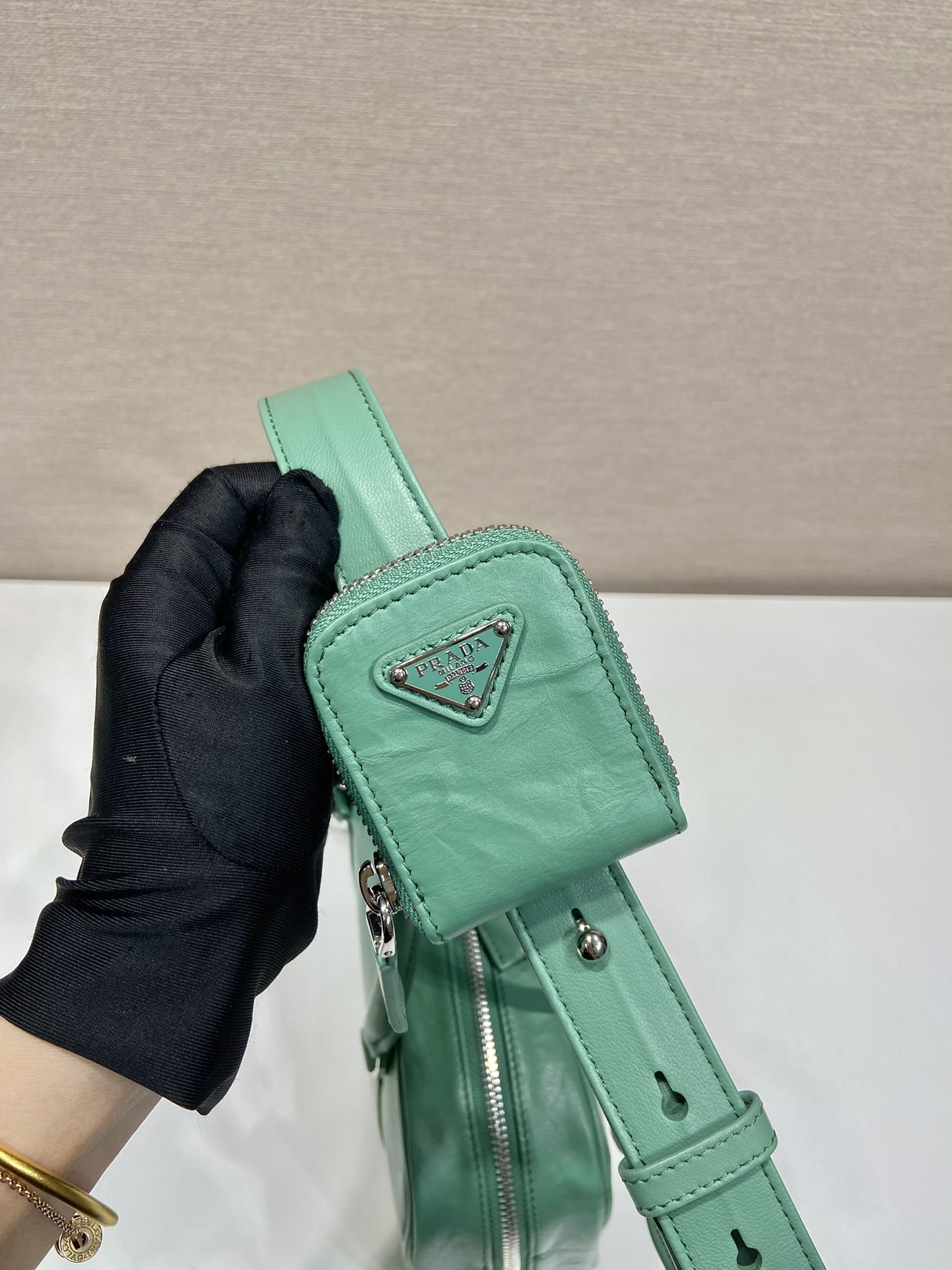 Pra*a 1bb092 boston tote-24*15.5*7cm