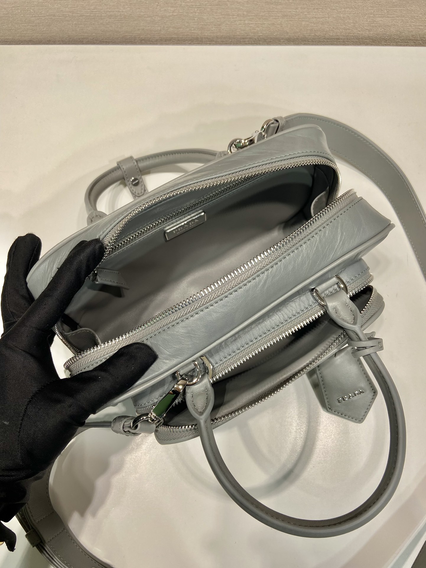 Pra*a 1bb099tote-24*12.5*7cm