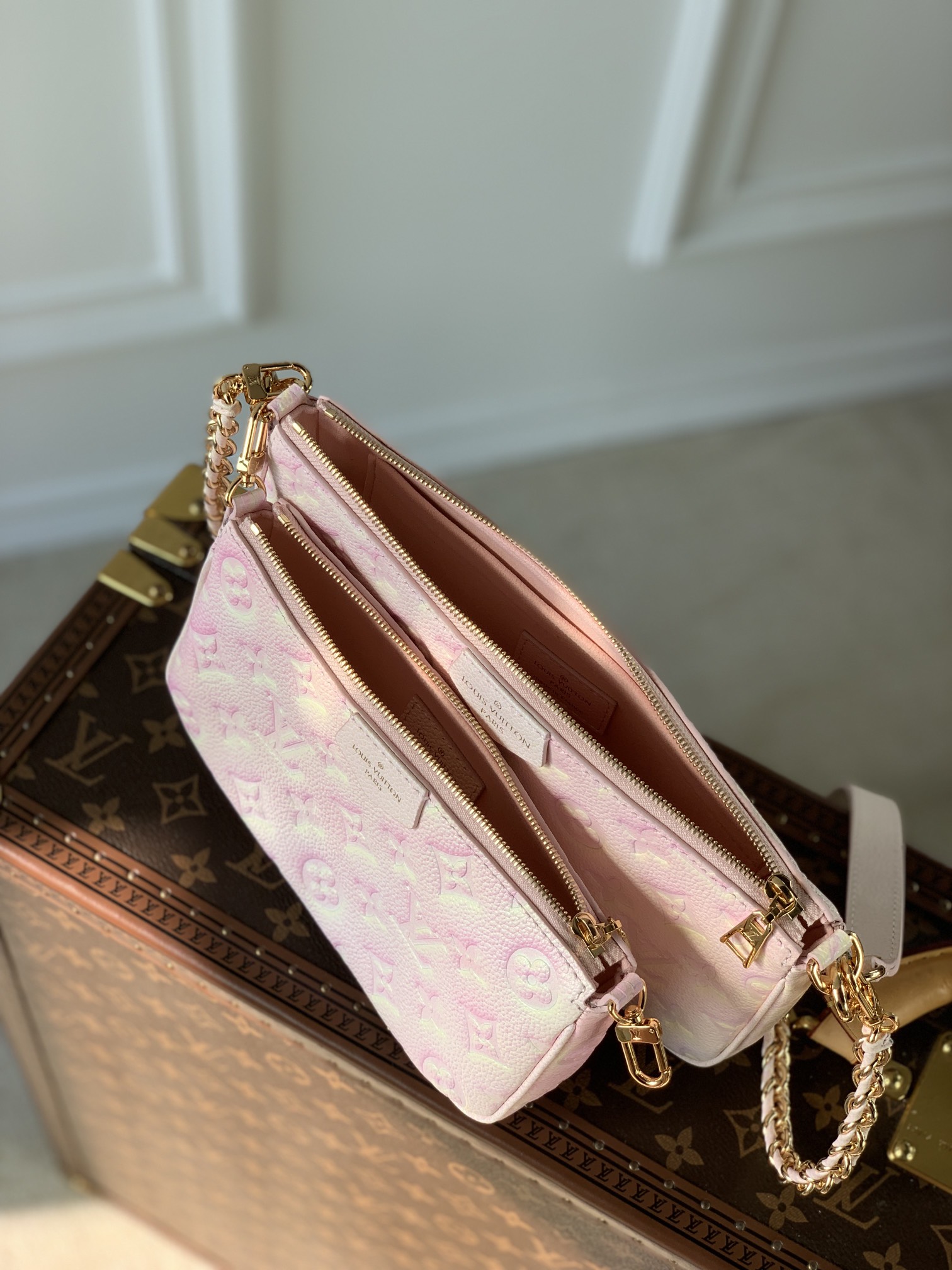 l0*is V*t0n multi pochette accessoires m46180-24*13.5* 4cm
