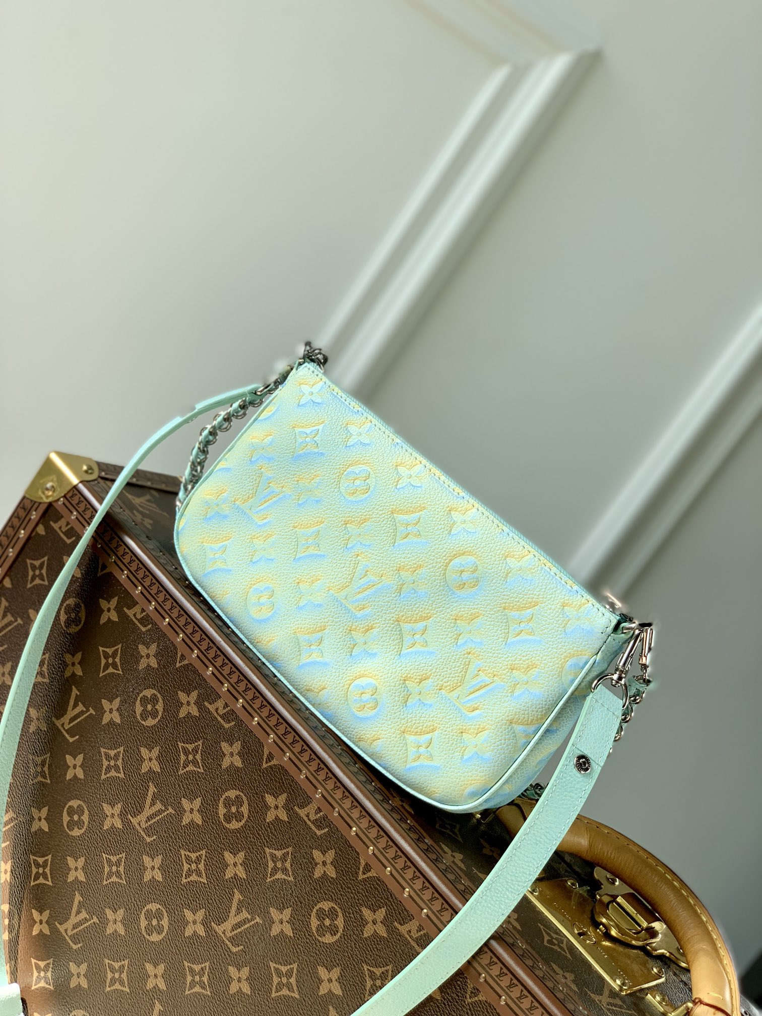 l0*is V*t0n multi pochette accessoires m46180-24*13.5* 4cm