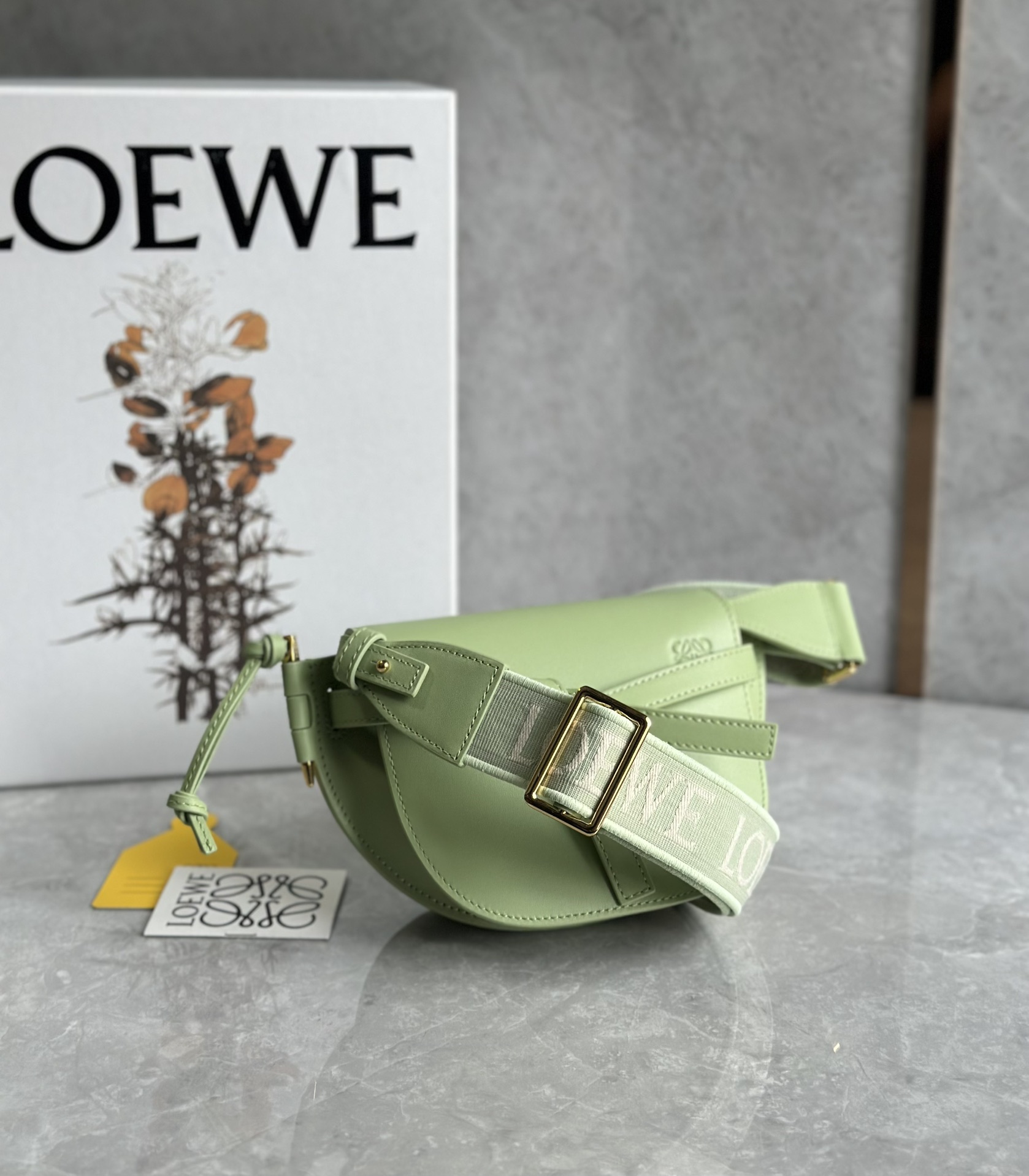 L0ew* mini gate dual bag-21*12.5*9cm