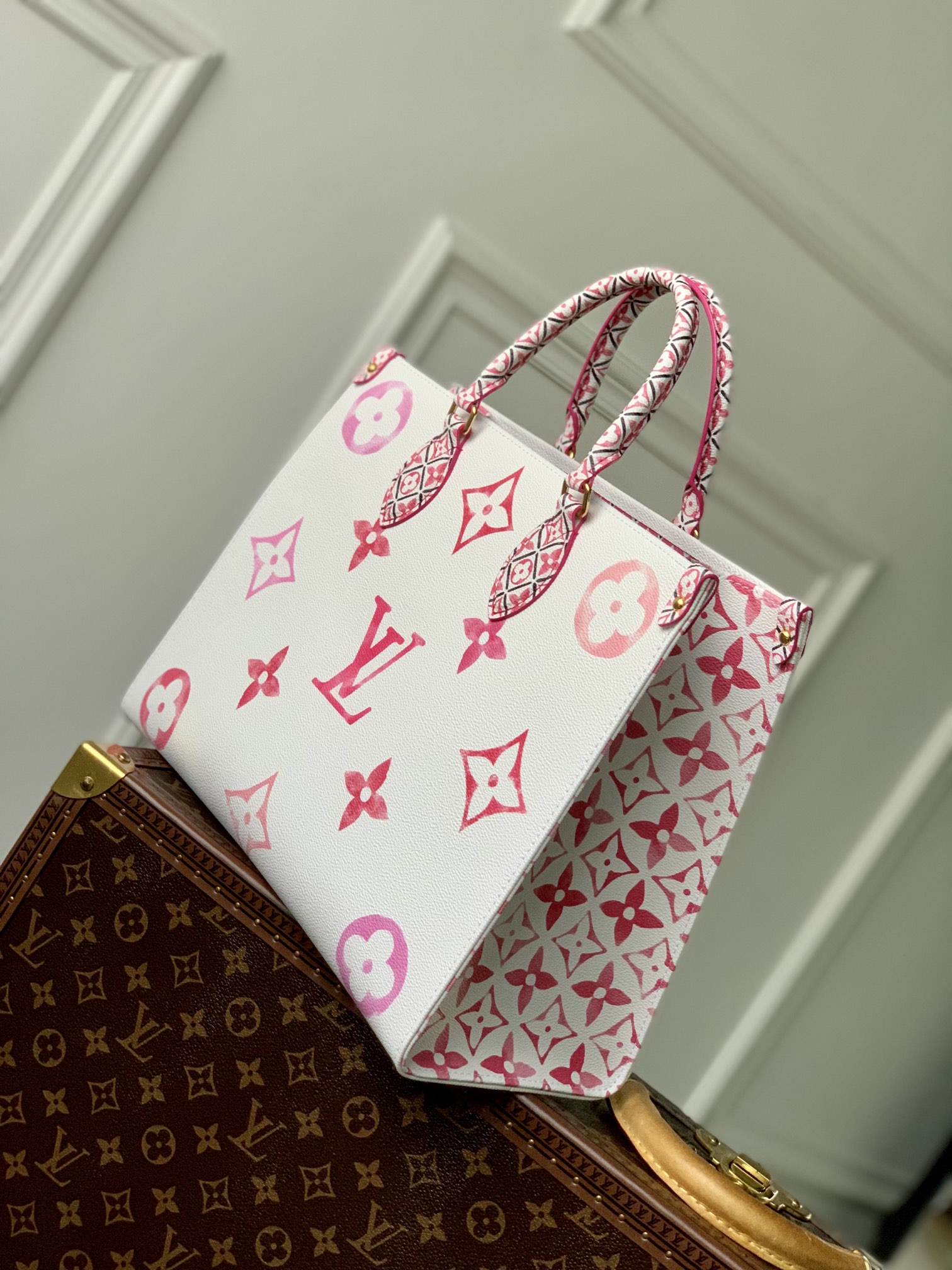 l0*is V*t0n onthego handbag-m22975-35 x 27 x 14 cm