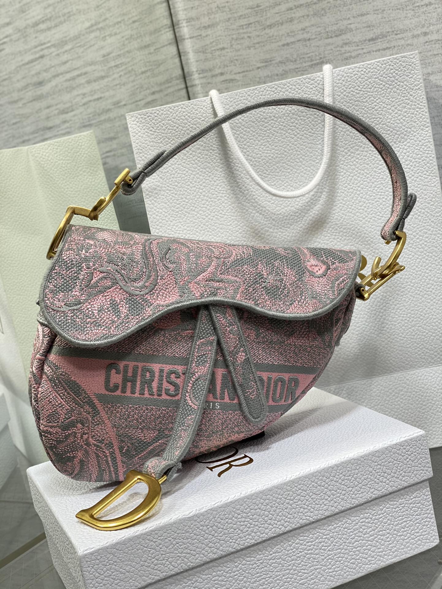 D*or saddle bag-25.5×6.5×20cm