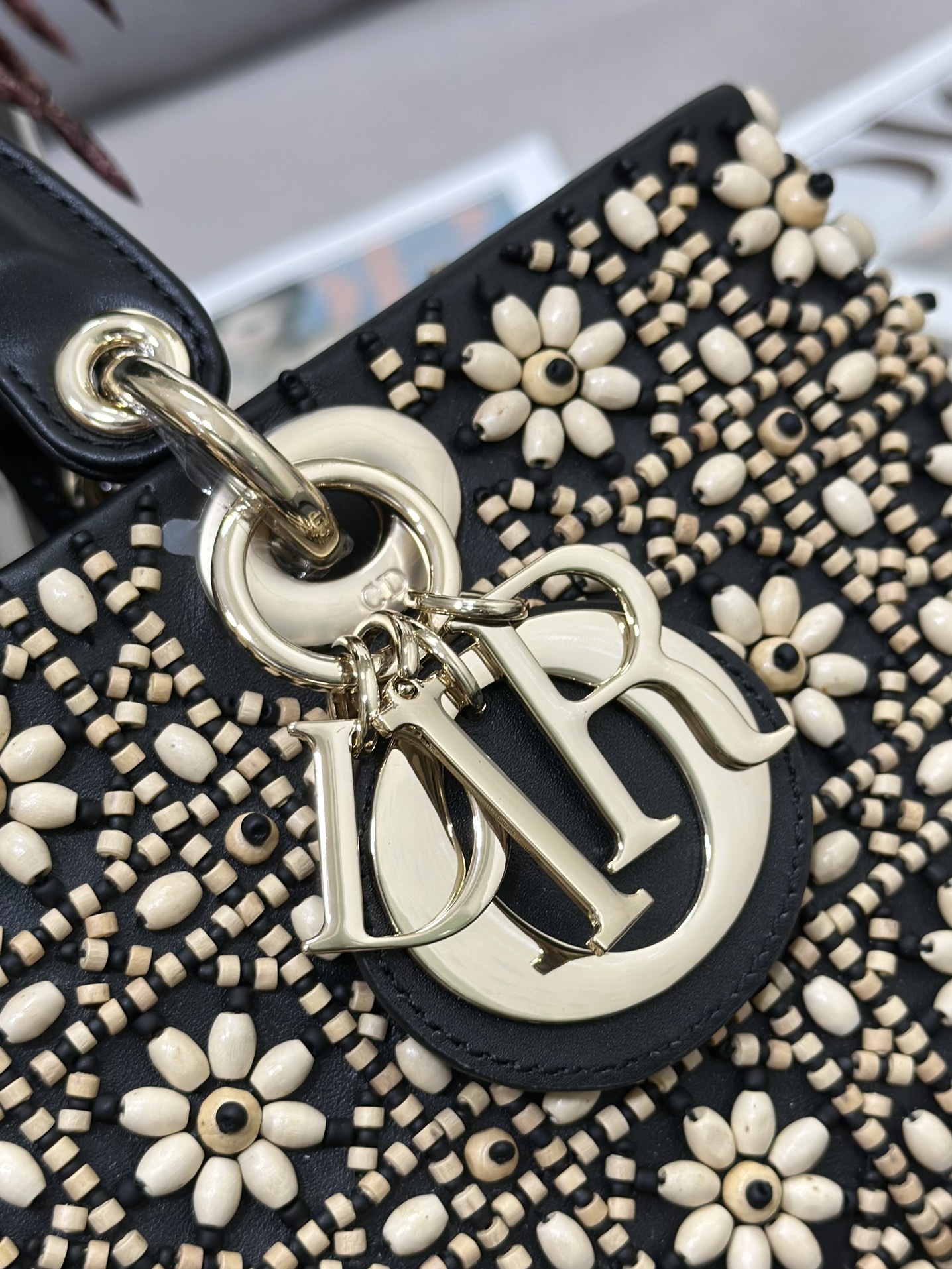 lady D*or handle bag-26 x 13.5 x 5cm