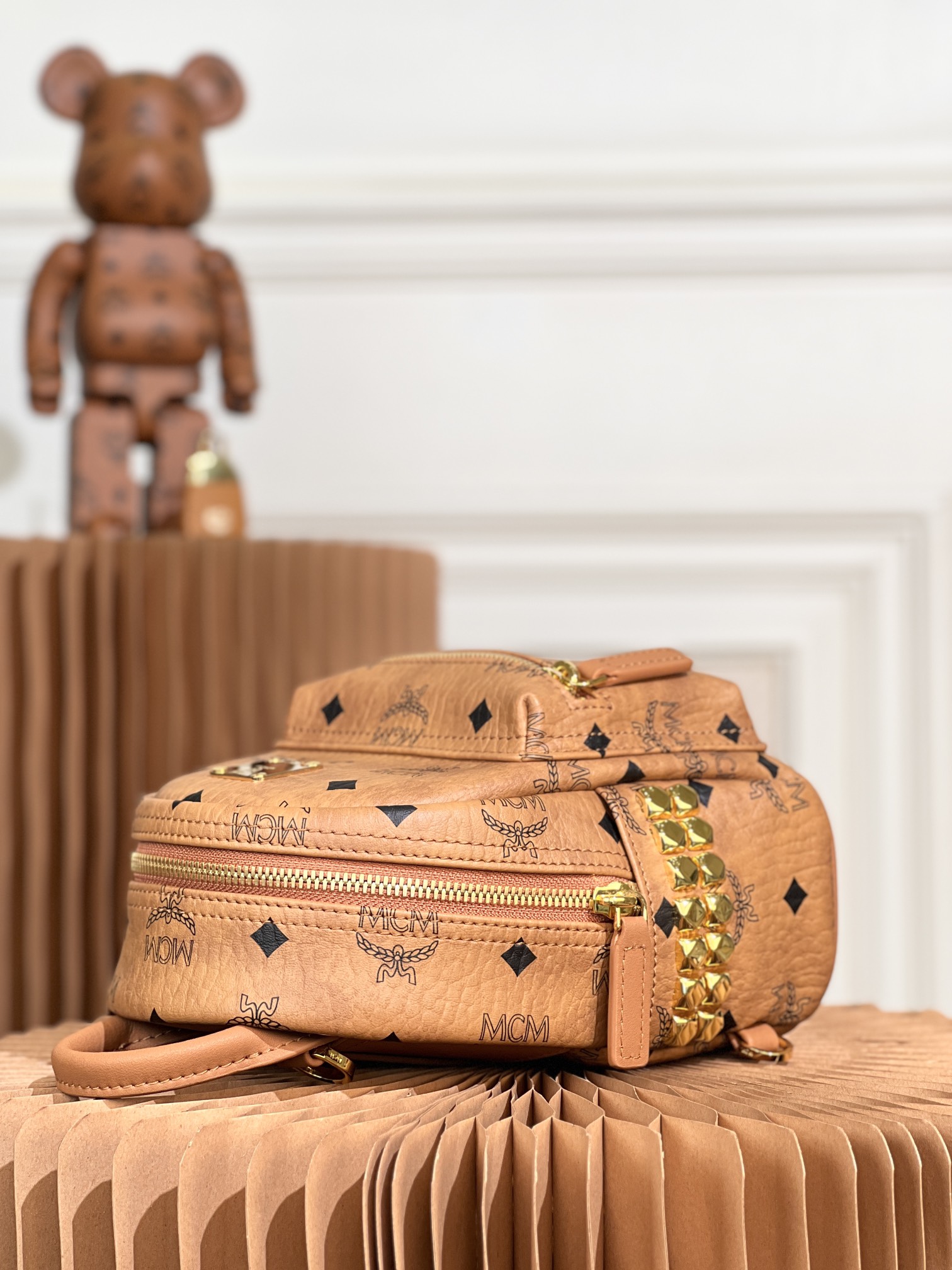 MCM Backpack-10.0 x 17.5 x 21CM