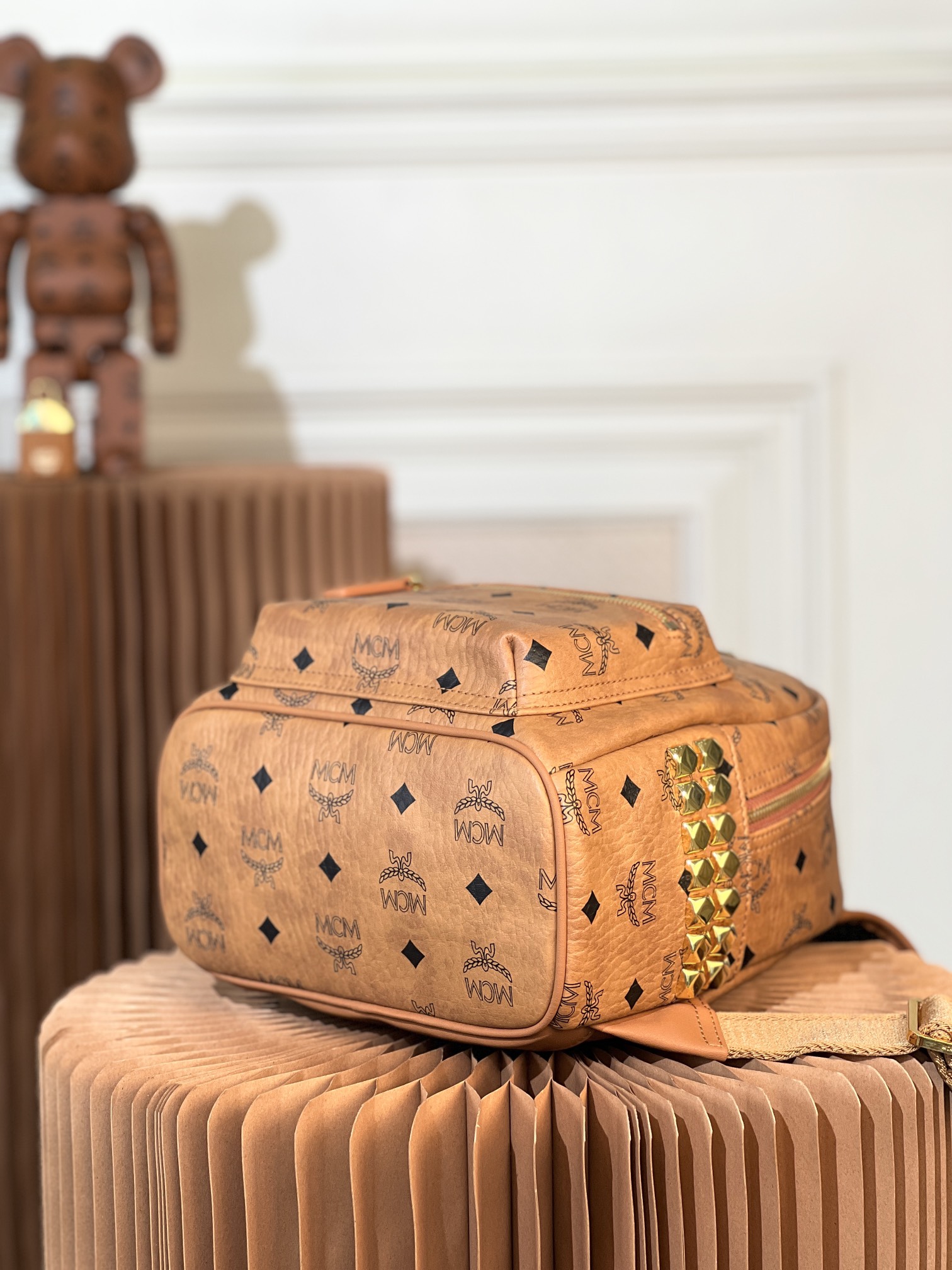 MCM Backpack-10.5 x 21.5 x 26CM