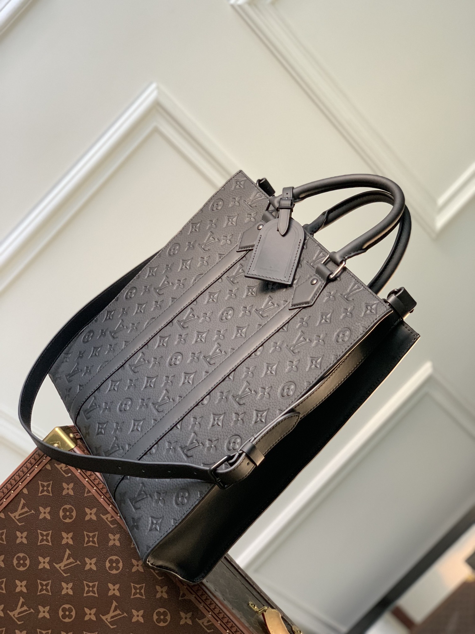 l0*is V*t0n sac plat handbags-36.5 x 38.0 x 9cm
