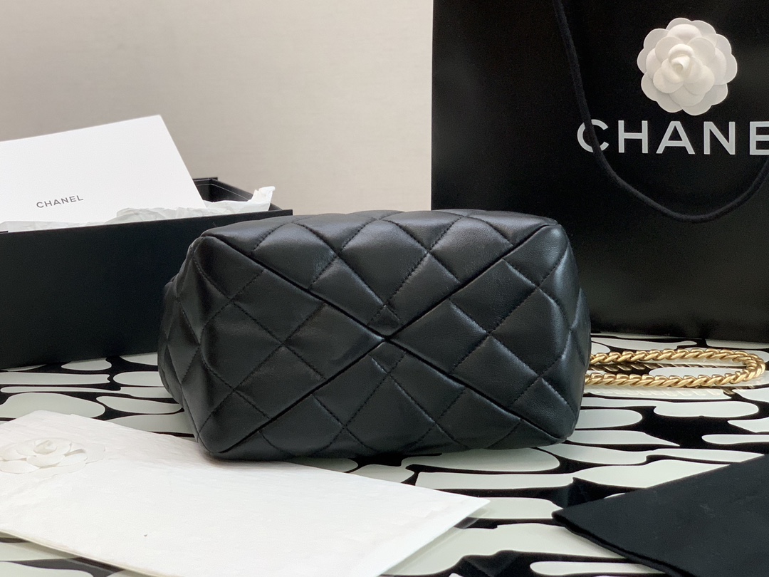 Ch@nel Tote Bag-22*19*14CM