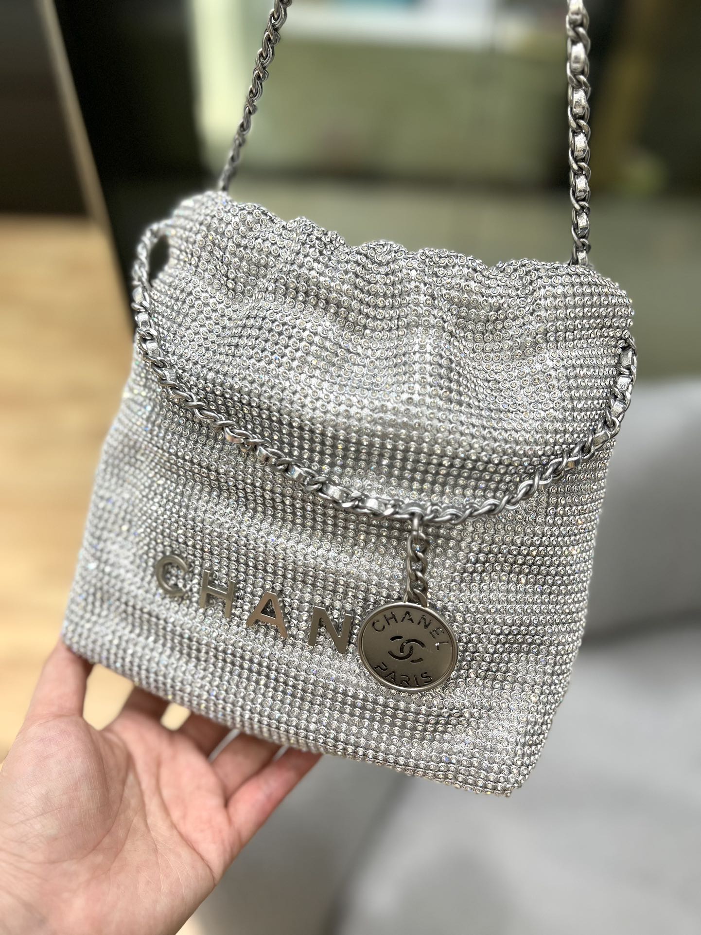 Ch@nel Mini 2023SS Handbags-20x19x6CM